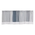 thumbnail image 1 of VHC Brands Sawyer Mill Blue Patchwork Valance (Valance 19x72), 1 of 7
