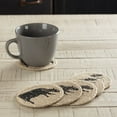 thumbnail image 1 of VHC Brands Sawyer Mill Charcoal Table Décor, Coaster Set, Cow, 1 of 6