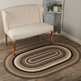 thumbnail image 1 of VHC Brands Sawyer Mill Jute Area Rug Farmhouse Country Style Floor Mat Non Skid Pad 48x72, 1 of 6