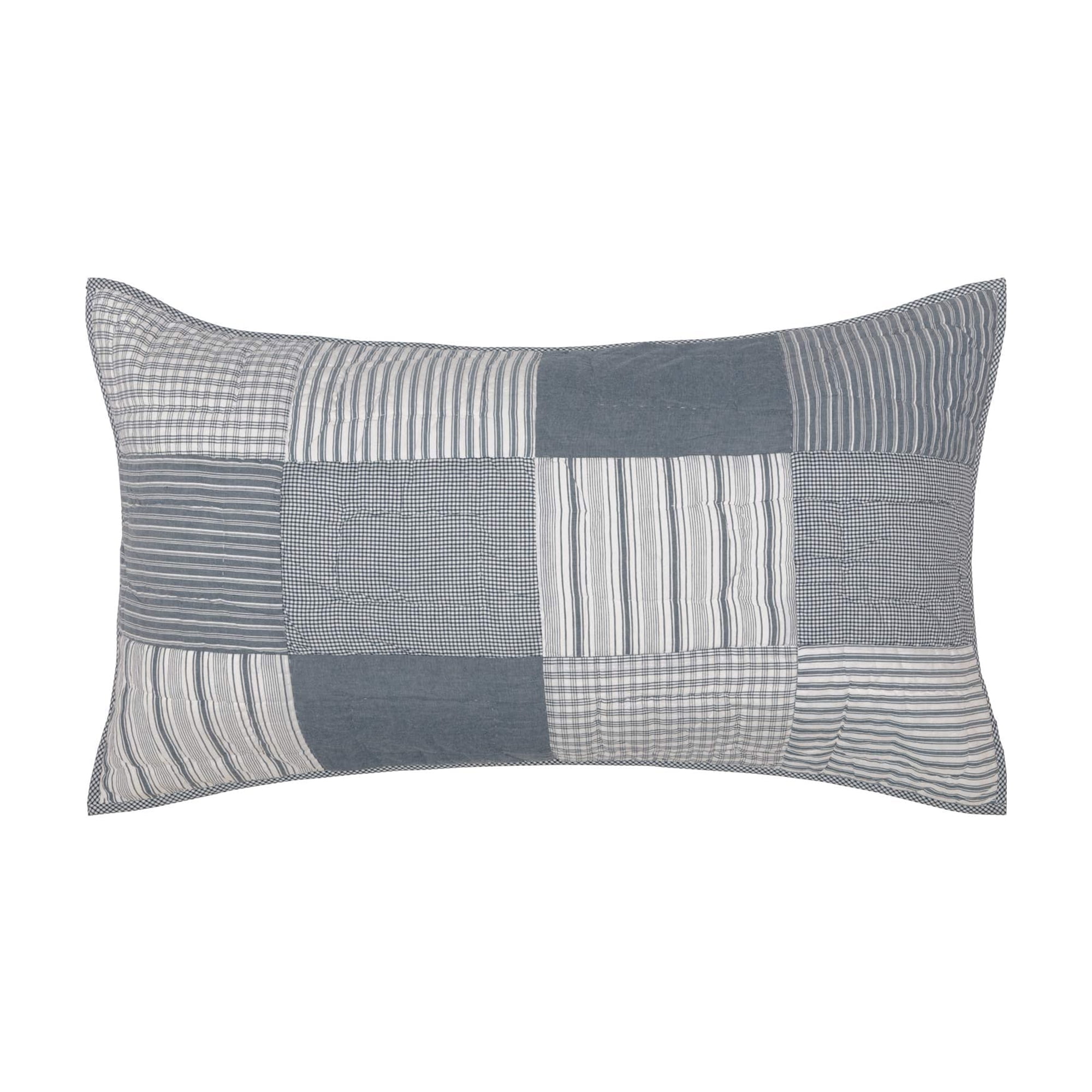 Sawyer Mill Blue and White Cotton King Sham