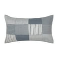 thumbnail image 1 of VHC Brands Sawyer Mill Patchwork Chambray Farmhouse Pillow Sham, King, 1 of 4