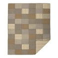 thumbnail image 1 of VHC Brands Sawyer Mill Patchwork Cotton Farmhouse Throw Blanket, Grey, 1 of 6