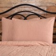 thumbnail image 1 of VHC Brands Sawyer Mill Red Ticking Stripe Standard Sham 21x27 Bedding Accessory, 1 of 5