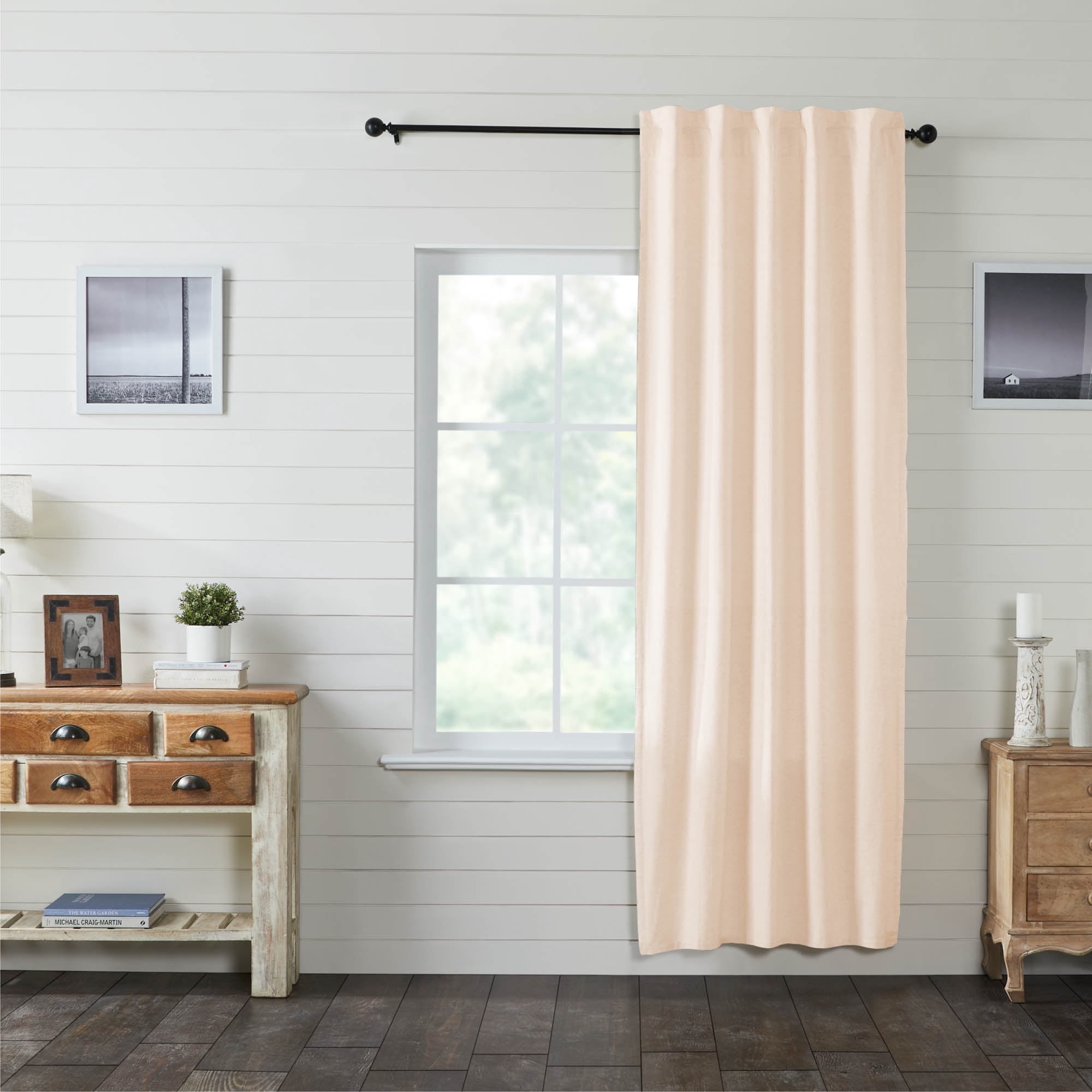 VHC Brands Simple Life Curtain Panel