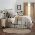 thumbnail image 1 of VHC Brands Vintage Candlelight White, Union Blue, Country Rose & Country Mustard Quilt, Queen, Reversible, 1 of 6