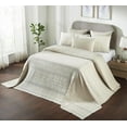 thumbnail image 1 of VHC Brands Waffle Weave Natural Oversized King Size Blanket 120x120, Decorative Cotton Throw Blanket, Boho Farmhouse Bedroom Decor for Bed, Couch, or Sofa, 1 of 3