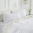 thumbnail image 1 of VHC Brands Waffle Weave White Queen Size Sham Set of 2 20x30, Decorative Throw Pillow Covers / Shams, Boho Farmhouse Bedroom Decor, 1 of 3