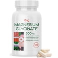 thumbnail interactive-video image 1 of VHC Magnesium Glycinate Supplement 500mg High Absorption Chelated Formula 120 Capsules, 1 of 8