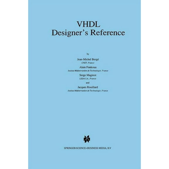 VHDL Designer's Reference, (Paperback)
