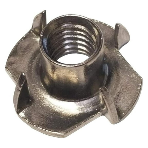 VHOB 1/2"-13 Stainless Steel Pronged Tee Nuts (Pack of 12)