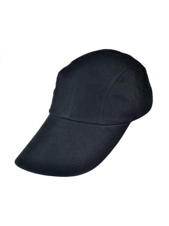 VHS Long Bill Adjustable Baseball Cap - ADJUSTABLE - Black