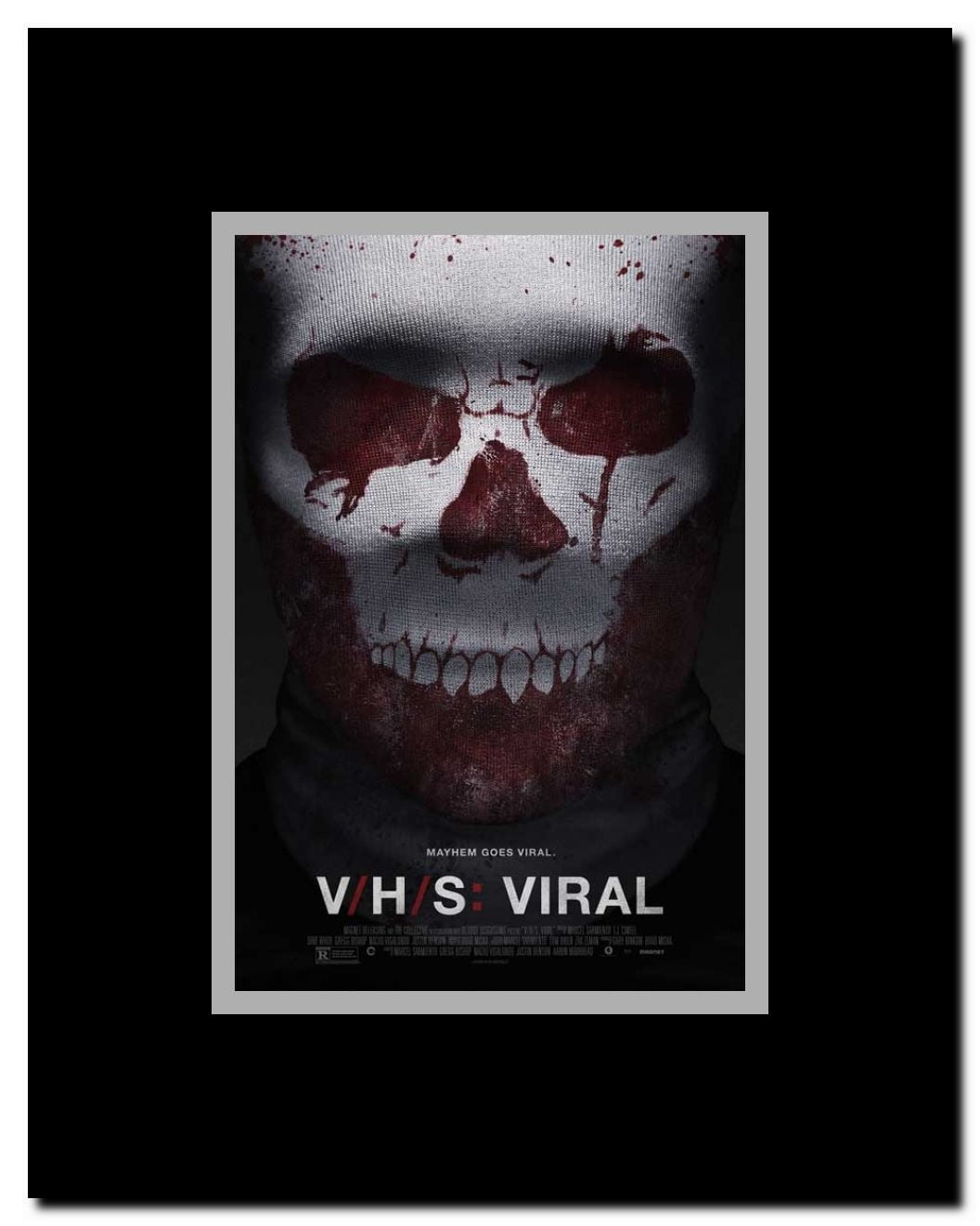 VHS: Viral Framed Movie Poster