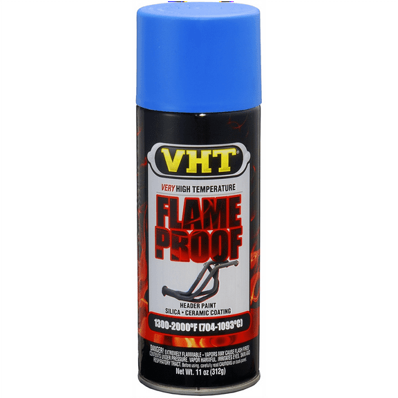 VHT ESP110000 Flameproof Coating,Flat Blue,11 oz.
