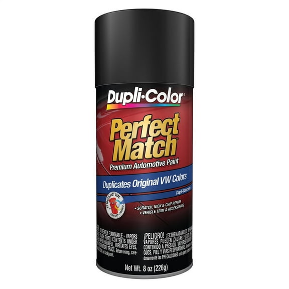 VHT S24-BVW2040 8 oz Perfect Match Paint - Metallic Black Magic