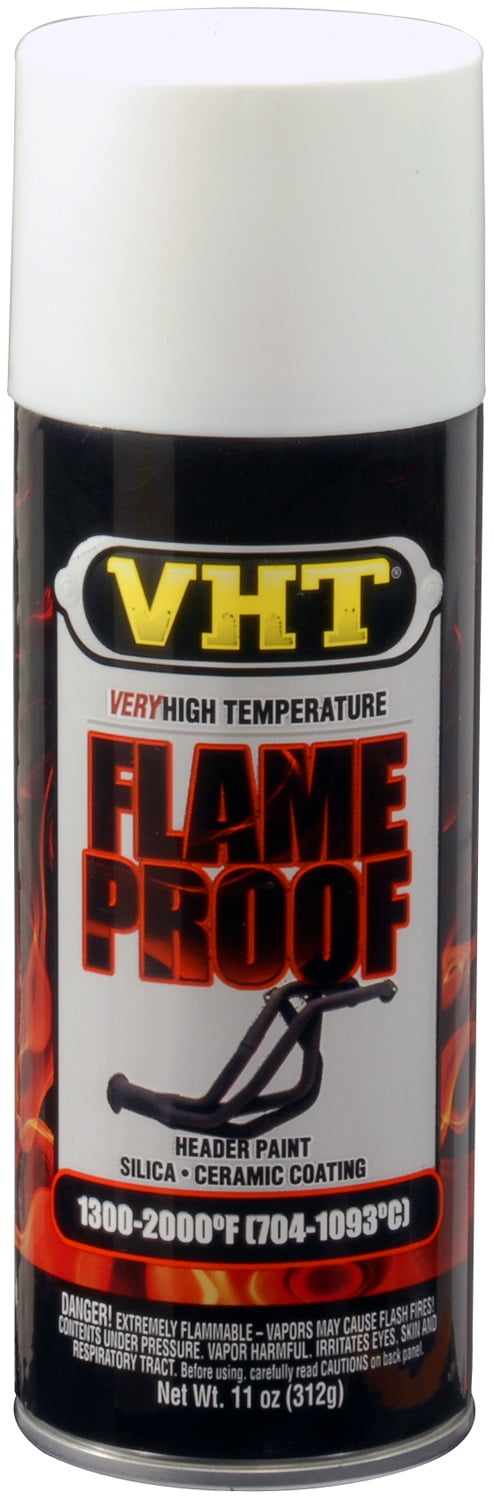 Vht Flameproof Coating,White,11 oz,Aerosol ESP101000