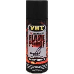VHT SP102_43 Black Ceramic Auto Body Paint, Flat, 11 oz for Car