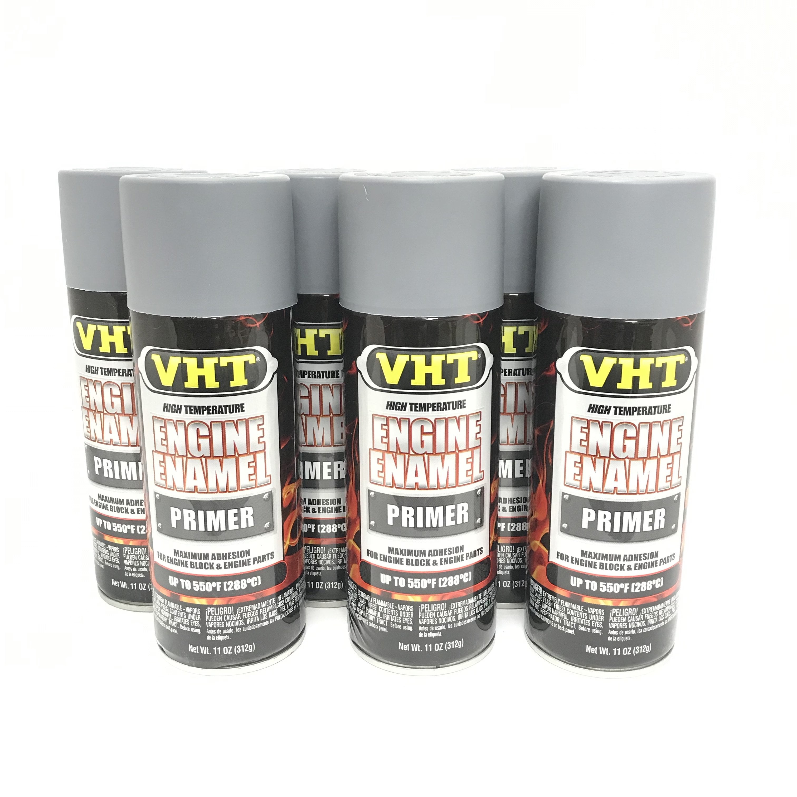 VHT SP1486 PACK High Temperature Engine Enamel LIGHT GRAY Primer 11