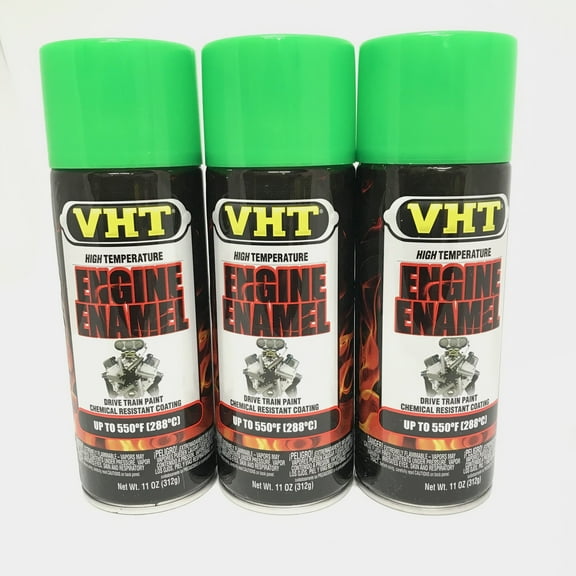 VHT SP154-3 PACK Grabber Green Engine Enamel Superior Heat & Chemical Resistant