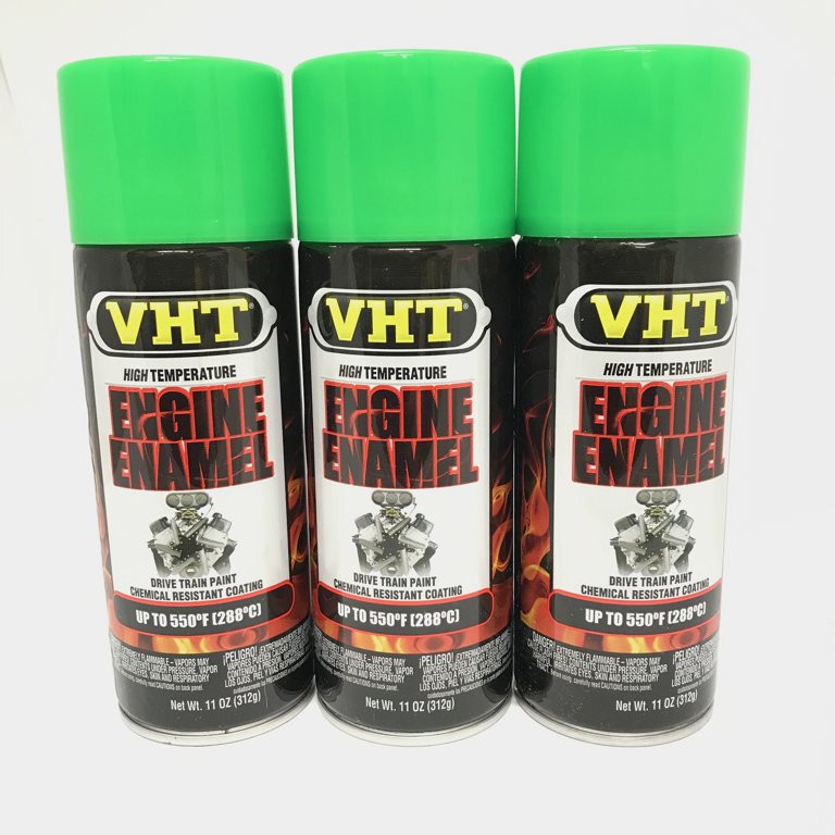 VHT SP154-3 PACK Grabber Green Engine Enamel Superior Heat