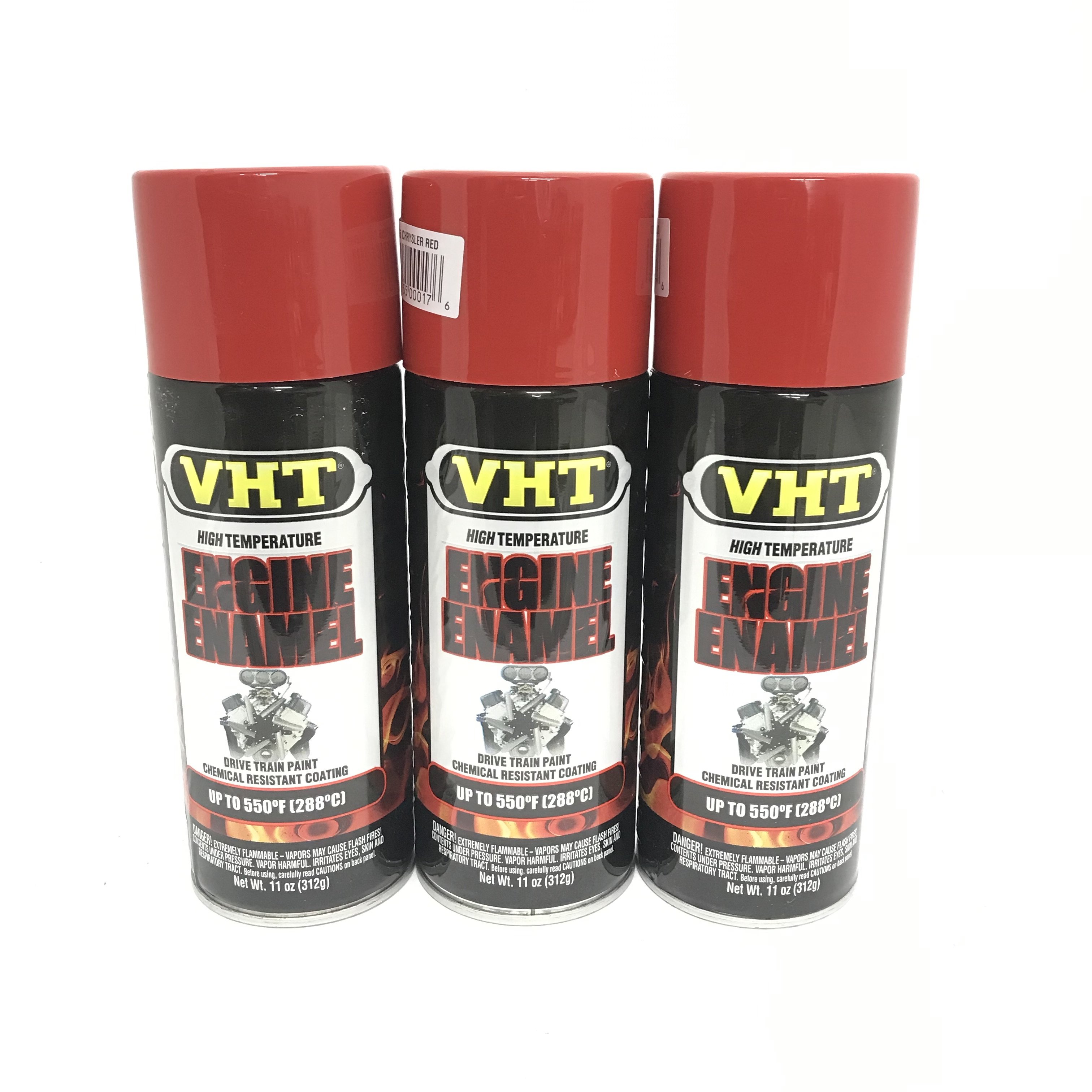 VHT SP1553 PACK CHRYSLER RED Engine Enamel Superior Heat & Chemical