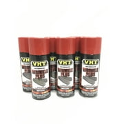 VHT SP204-6 PACK RED High Temperature Wrinkle Finish Durable Texture Coating - 11 oz