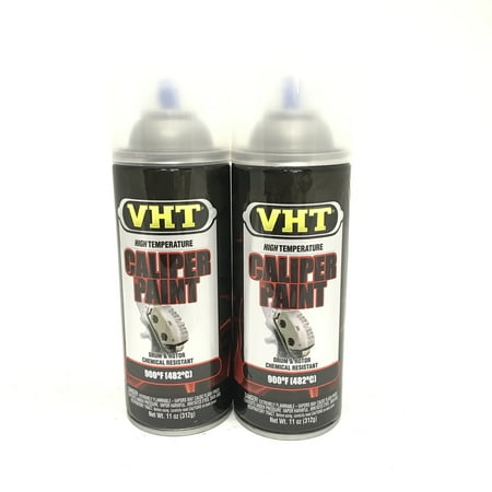 VHT SP730-2 PACK GLOSS CLEAR Brake Caliper Paint, Drums, Rotors Paint - High Heat -11oz