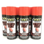 VHT SP733-6 PACK REAL ORANGE Brake Caliper Paint, Drums, Rotors Paint - High Heat -11oz