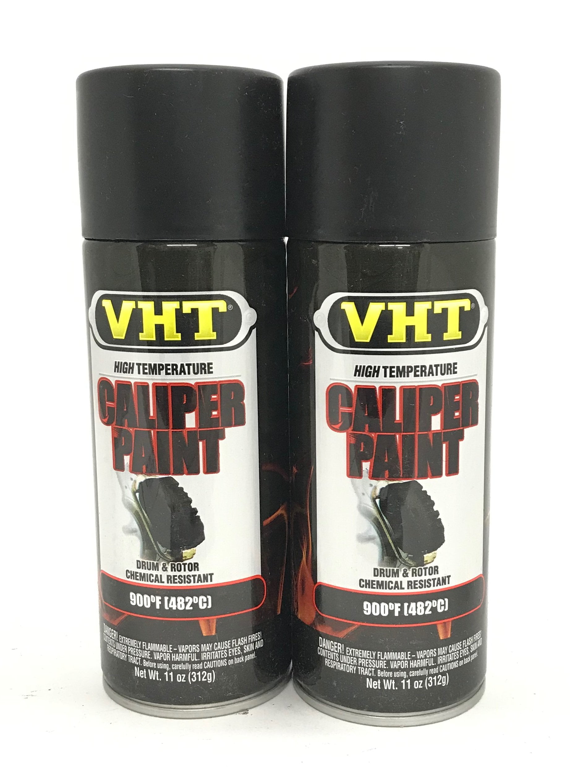 VHT SP7392 PACK SATIN BLACK Brake Caliper Paint High Heat 11 oz Aerosol