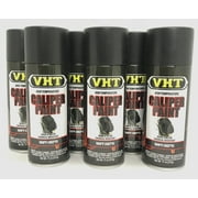 vht sp739-6 عبوة طلاء الفرجار الأسود الساتان - حرارة عالية - 11 أونصة هباء