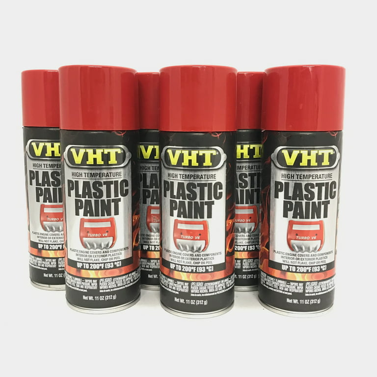 High Temp Plastic Paint Matte Black VHT aerosol; high heat; plastic; matte;  paint; spray paint; black