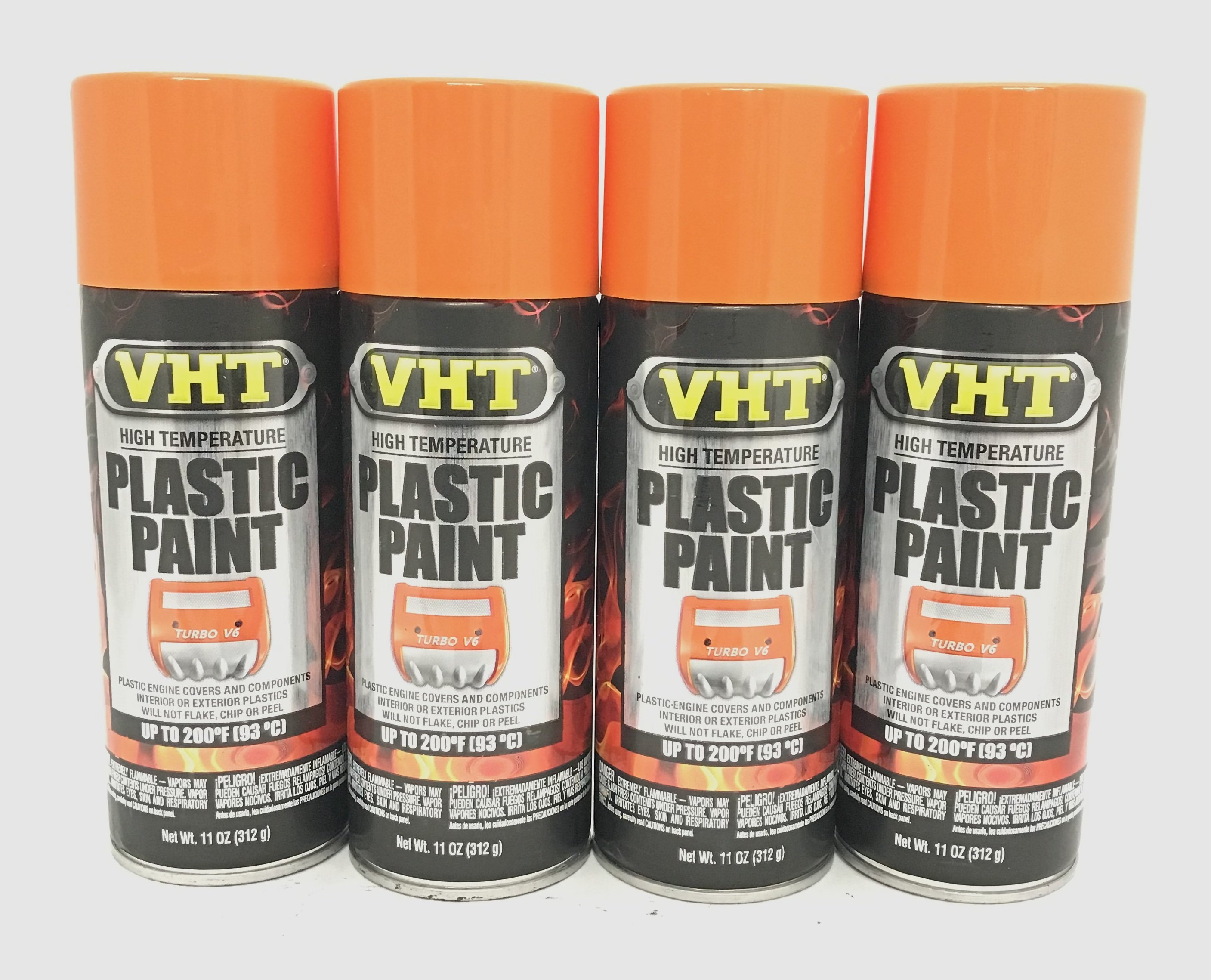 500ml High Gloss Front & Garage Door Paint - Bright Orange, Durable & Weather-Proof