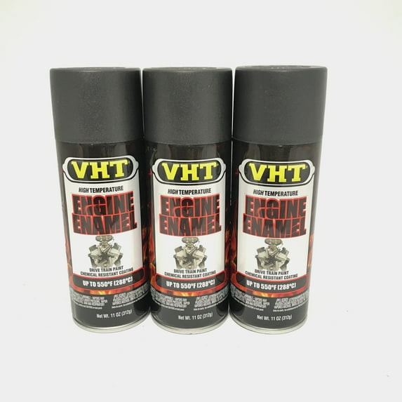 VHT SP997-3 PACK CAST IRON Engine Enamel High Heat Coating, Drive Train Paint