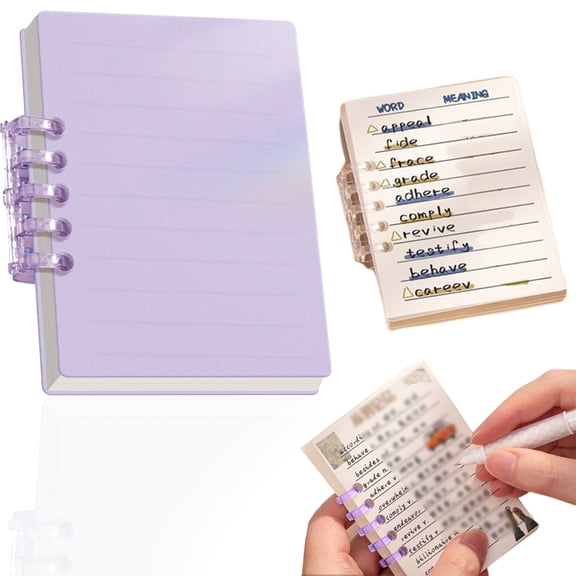 VHXWUGN 1 Pack Small Spiral Notebook College Ruled, 2.83x4.02inch Mini Pocket Spiral Notebooks for Home, S-chool, Work, Travel (Light Violet)