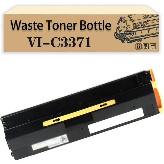 VI-C3371 VIC3371 Waste Toner Bottle Replacement for Xerox VI C3370 C3371 C4471 C5571 C6671 7771 DC-VI C2271 C3370 C3371 C4471 Printers, High Yield 25,000 Pages