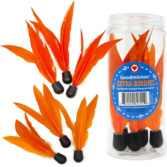 VIAHART Goodminton The World's Easiest Racquet Game, 6 Pieces