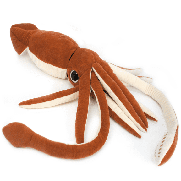 VIAHART Shubert The Squid | 34 inch Large Stuffed Animal Squid | by TigerHart Toys