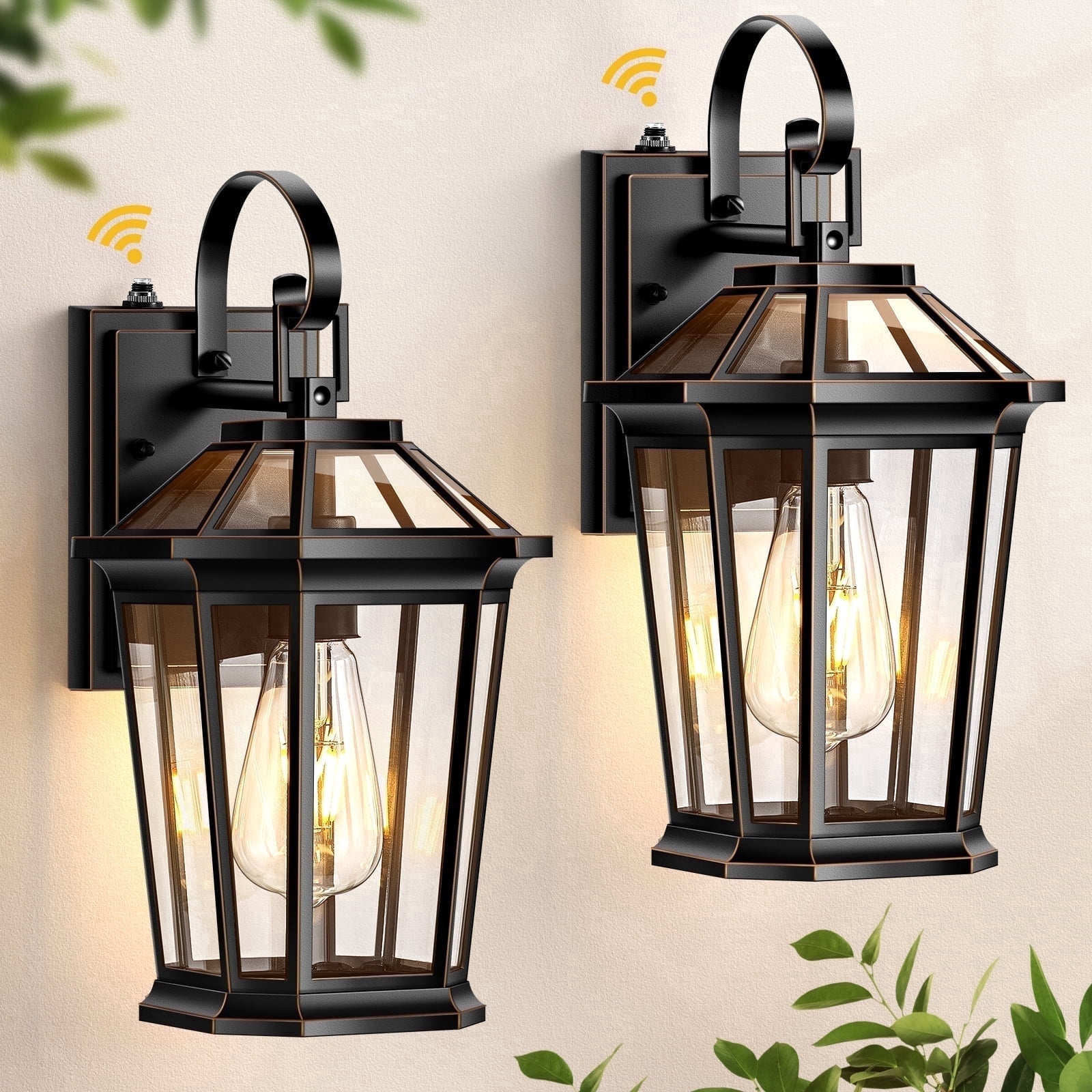 VIANIS Dusk to Dawn Outdoor Lighting, Waterproof Anti-Rust Aluminum ...