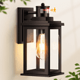 thumbnail image 1 of VIANIS Exterior Lights for House with Motion Sensor, Brown Dusk to Dawn Outside Lights for House Lantern, Oil Rubbed Bronze Exterior Lighting Fixtures for Garden, Garage, 100% Aluminum, 1 of 8