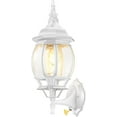 thumbnail image 1 of VIANIS Dawn to Dusk Outdoor Light Fixture, White Exterior Wall Light Lantern for Coach, Outside Porch Lights for House, 100% Aluminum Waterproof Outdoor Sconces Wall Lighting Garage Lights Wall Mount, 1 of 8