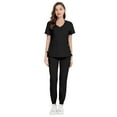 thumbnail image 1 of VIAOLI Scrubs Set for Women Nurse Uniform Jogger Set Stretch Top & Pants with Multi Pocket for Nurse Workwear, 1 of 7