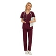 thumbnail image 1 of VIAOLI Scrubs for Women Set – Medical Scrubs Women Stretch Top & Pants for Nursing Scrubs,  10 colors, 1 of 6