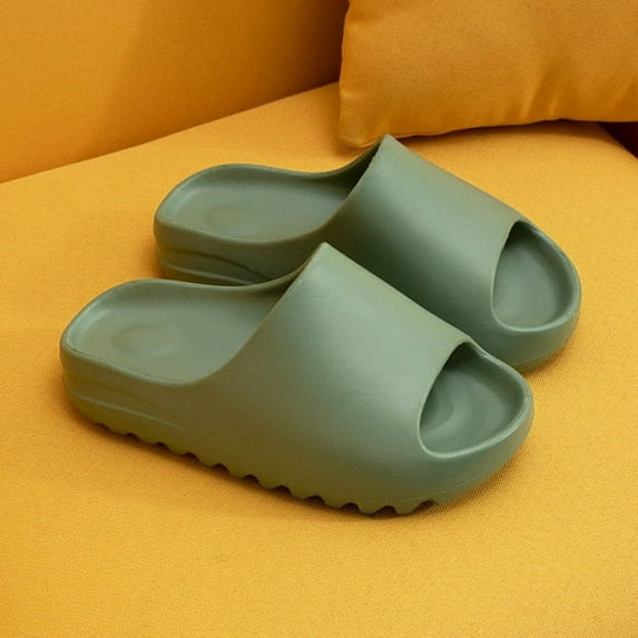 VIBE SLIDES - Unisex Women and Men Thick Bottom Pretty Slippers Platform Chunky Heel Living Room Bathroom Slides Non Slip Trend Designer Shoes