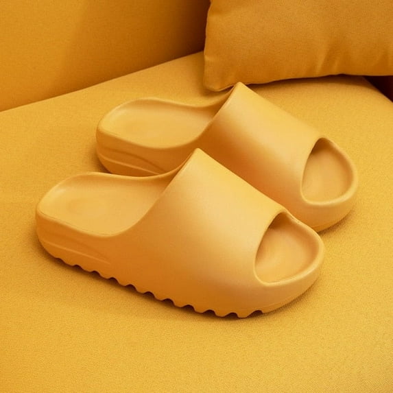 VIBE SLIDES - Unisex Women and Men Thick Bottom Pretty Slippers Platform Chunky Heel Living Room Bathroom Slides Non Slip Trend Designer Shoes