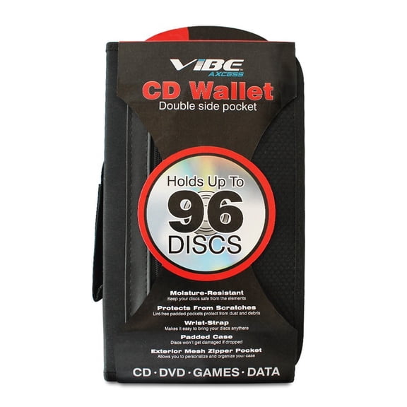 VIBE VA-96CD CD/DVD Wallet Storage