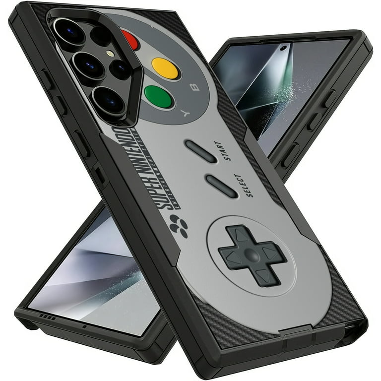 VIBECover Hybrid Slim Case Compatible for Samsung Galaxy S24 Ultra 