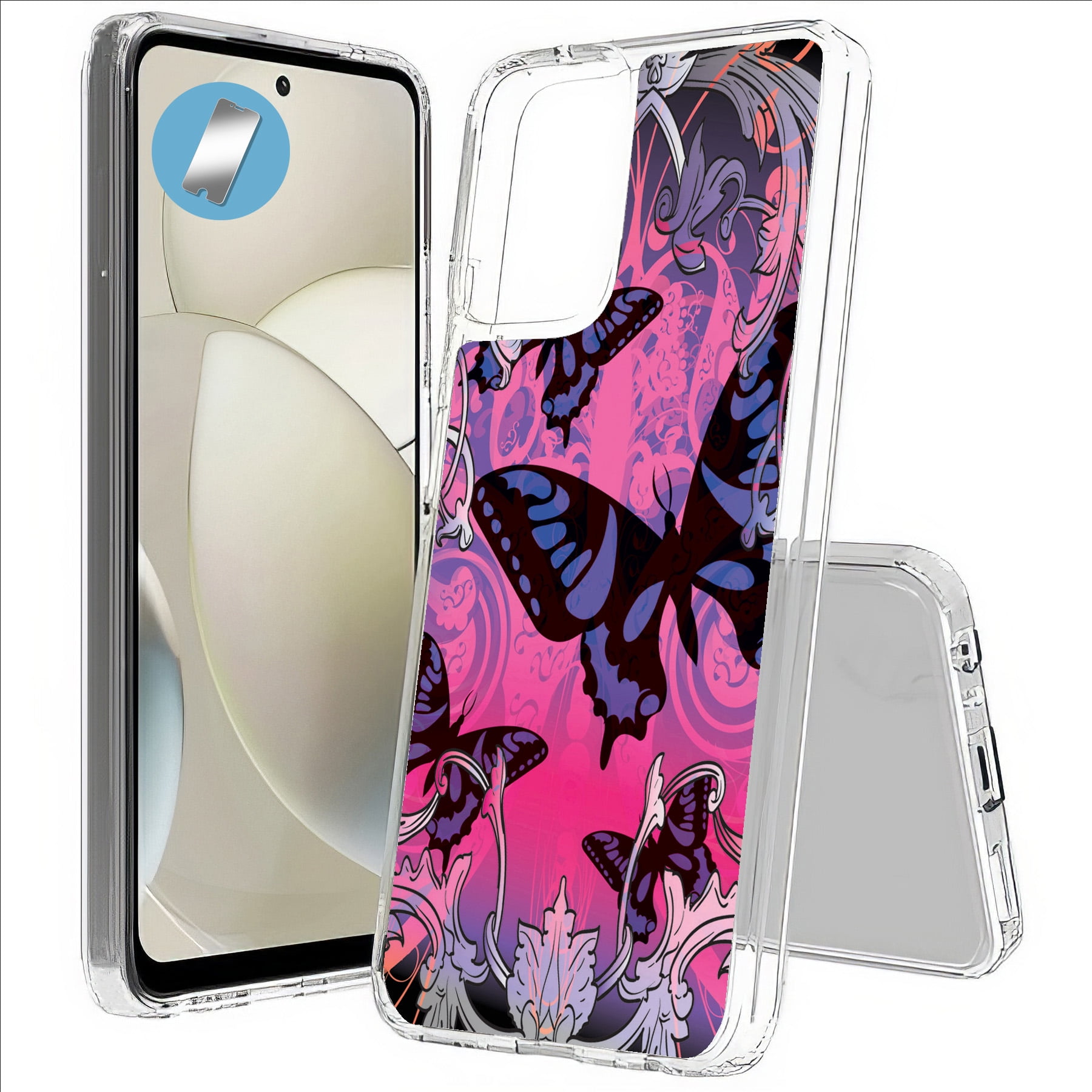 Tekcoo Case For Motorola Moto G 2024 [5G Only] | XT2417 With [Built-in Screen - Foto 6