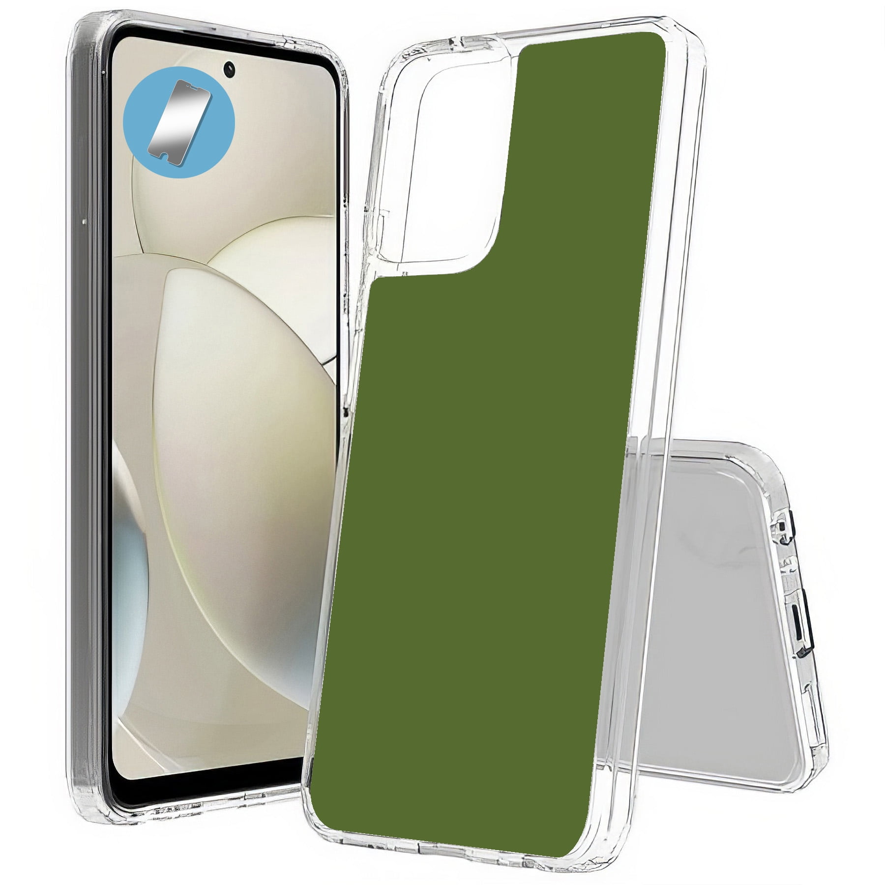 VIBECover Slim Case Compatible for Motorola Moto G Play 2024, Total