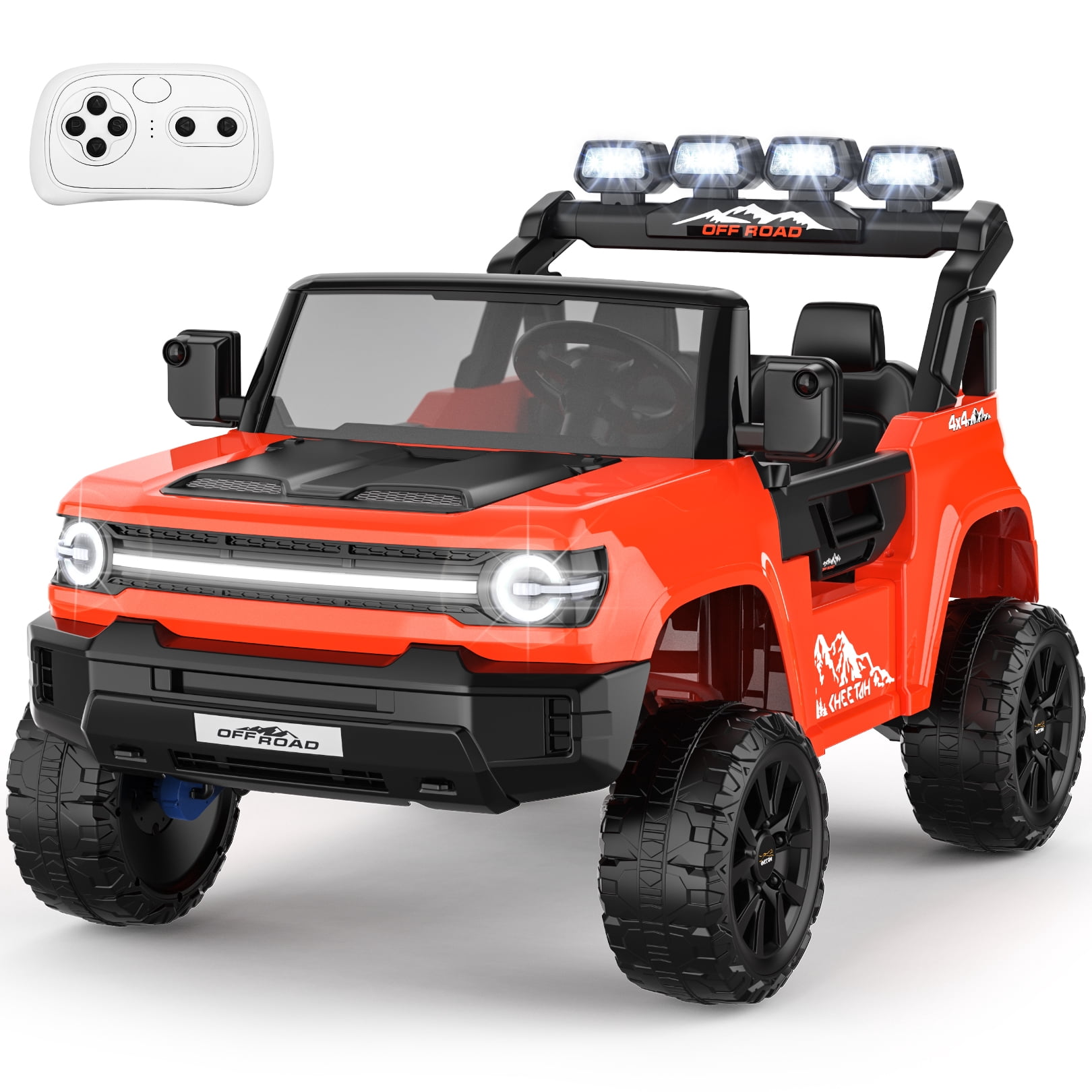Spring Notebook Kids VIBESPARK 24 Volt Ride on Toys, 2-Seater Ride on Cars with Remote ...