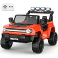 thumbnail image 1 of VIBESPARK 24 Volt Ride on Toys, 2-Seater Ride on Cars with Remote Control, 2WD/4WD Switchable Electric Car for Kids w/ Bluetooth, 800W Power Car Wheels, Music, MP3, Suspension, Red, 1 of 9