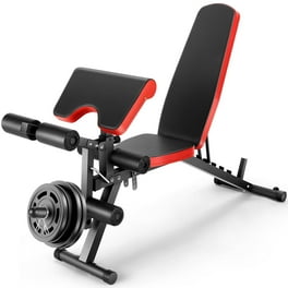 Best choice products bcp adjustable barbell rack and weight bench sale